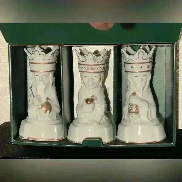 2000 Royal Copenhagen 3 Wise Men Candle Holder in Original Box - Picture 5 of 15